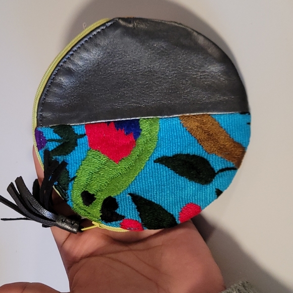 Handmade leather purse - Picture 2 of 6